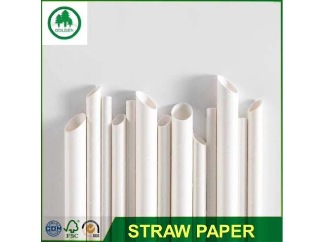 ¡Oferta! Papel de paja desechable para beber pulpa de madera 100% para leche y jugo, papel de paja