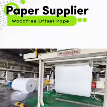 Papel offset de Woodfree con papel dorado | Alta calidad para todas sus necesidades de impresión