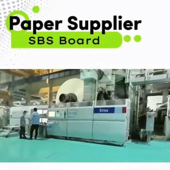 Tablero SBS de papel dorado: brillante, fuerte y listo para imprimir