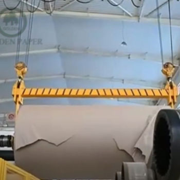 Tablero Testliner blanco para embalaje corrugado de alta calidad | Papel dorado